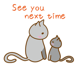 cat banquet(Eng ver.) sticker #11008341