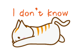 cat banquet(Eng ver.) sticker #11008343