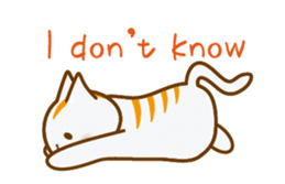 cat banquet(Eng ver.) sticker #11008343