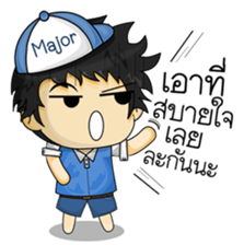 Mr.Major Daily life sticker #11008386