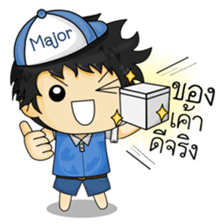 Mr.Major Daily life sticker #11008390