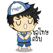 Mr.Major Daily life sticker #11008393