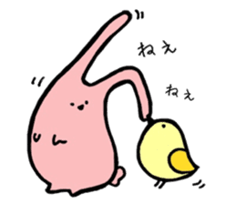 Pink Rabbits and Lodger Chicks sticker #11008465