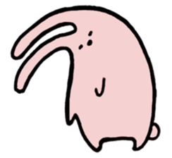 Pink Rabbits and Lodger Chicks sticker #11008498