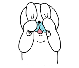 OKAME Sticker 4 -More rabbit SASAKI- sticker #11008548