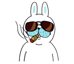 OKAME Sticker 4 -More rabbit SASAKI- sticker #11008551