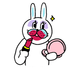 OKAME Sticker 4 -More rabbit SASAKI- sticker #11008552