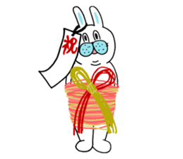 OKAME Sticker 4 -More rabbit SASAKI- sticker #11008556