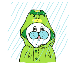 OKAME Sticker 4 -More rabbit SASAKI- sticker #11008558