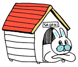 OKAME Sticker 4 -More rabbit SASAKI- sticker #11008559