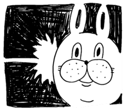 OKAME Sticker 4 -More rabbit SASAKI- sticker #11008560