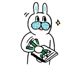 OKAME Sticker 4 -More rabbit SASAKI- sticker #11008562