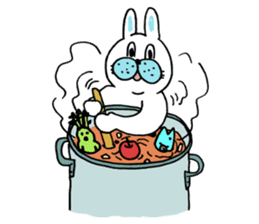 OKAME Sticker 4 -More rabbit SASAKI- sticker #11008563