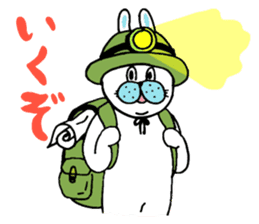 OKAME Sticker 4 -More rabbit SASAKI- sticker #11008574