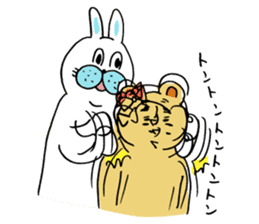 OKAME Sticker 4 -More rabbit SASAKI- sticker #11008579