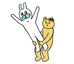 OKAME Sticker 4 -More rabbit SASAKI- sticker #11008582