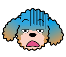 Cute! Poodle Stickers 2 sticker #11008651