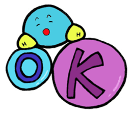 Mr. water molecule sticker #11009304