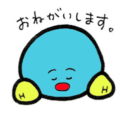 Mr. water molecule sticker #11009311