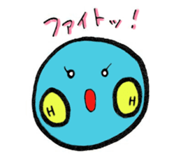 Mr. water molecule sticker #11009317