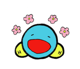 Mr. water molecule sticker #11009324