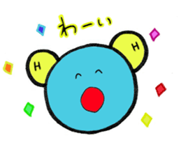 Mr. water molecule sticker #11009325