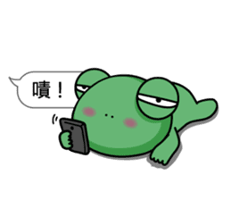 Frog prince love box sticker #11009344