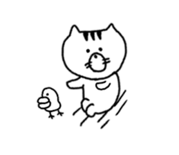 Loose cat catmaru sticker #11009555