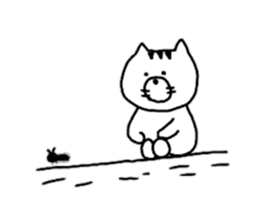 Loose cat catmaru sticker #11009570