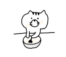 Loose cat catmaru sticker #11009576