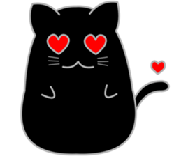 My life is black and white cat2 sticker #11009623