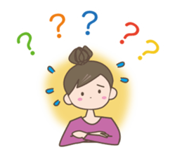 Girl's spring and early summer sticker #11010414