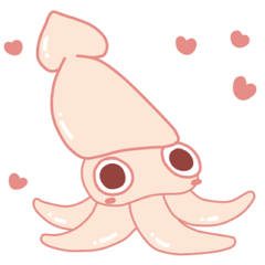 Funny and Fat Squid