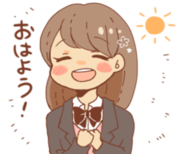 I convey a feeling sticker. sticker #11011024