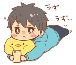 I convey a feeling sticker. sticker #11011032