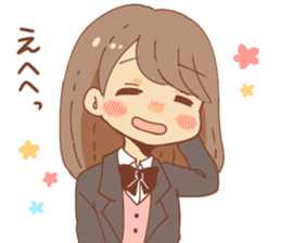 I convey a feeling sticker. sticker #11011040