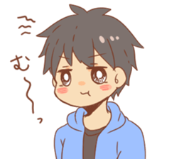 I convey a feeling sticker. sticker #11011046