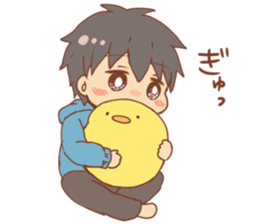 I convey a feeling sticker. sticker #11011057