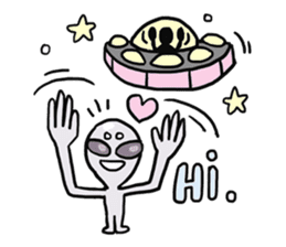 AsB - 115 My Best Friend It Alien sticker #11011065