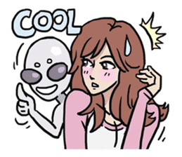 AsB - 115 My Best Friend It Alien sticker #11011066