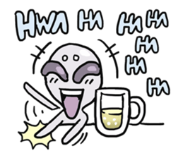 AsB - 115 My Best Friend It Alien sticker #11011078