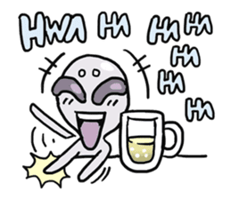 AsB - 115 My Best Friend It Alien sticker #11011078