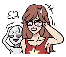 AsB - 115 My Best Friend It Alien sticker #11011079