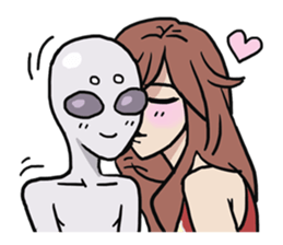 AsB - 115 My Best Friend It Alien sticker #11011083