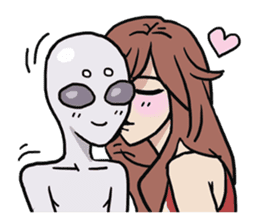 AsB - 115 My Best Friend It Alien sticker #11011083