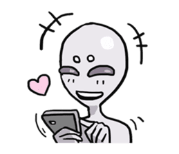 AsB - 115 My Best Friend It Alien sticker #11011091