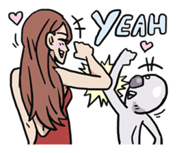 AsB - 115 My Best Friend It Alien sticker #11011094