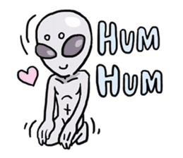 AsB - 115 My Best Friend It Alien sticker #11011096