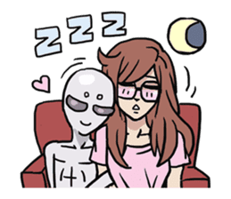 AsB - 115 My Best Friend It Alien sticker #11011099