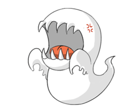 The shape shifter ghost sticker #11011305